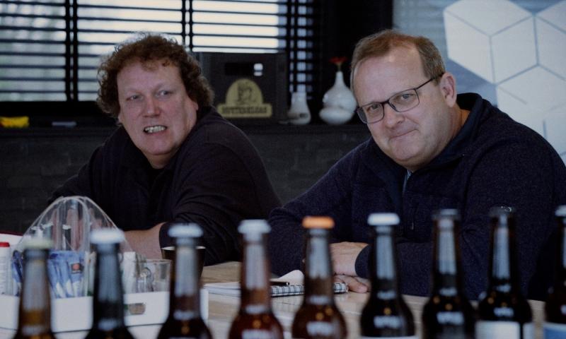 Huttenkloas brouwers Gerard en Ruud Huttenkloas brouwers Gerard en Ruud